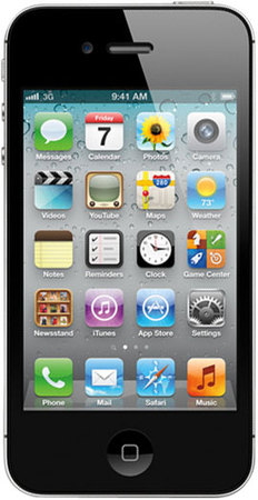 Смартфон APPLE iPhone 4S 16GB Black - Кузнецк