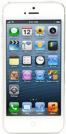 Смартфон Apple iPhone 5 64Gb White & Silver - Кузнецк