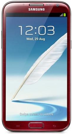 Смартфон Samsung Galaxy Note 2 GT-N7100 Red - Кузнецк