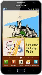 Смартфон Samsung Galaxy Note GT-N7000 Blue - Кузнецк